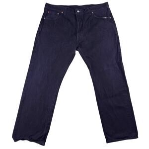Levi's Men's 501 XX Black Button Fly 5 Pocket‎ Jeans Size 40x30